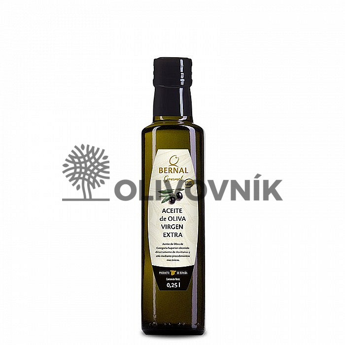 EXTRA PANENSKÝ OLIVOVÝ OLEJ BERNAL GOURMET 250ML