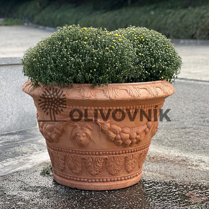 Květináč POT WITH GARLANDS CNG 85