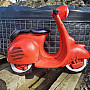 Vespa motorka 50cm x 40cm - zahradní dekorace